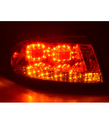 Fanali posteriori - Audi TT tipo 8N 98-06 kit luci posteriori a LED cromate per