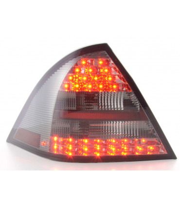 Feux arrières - Kit feux arrière LED Mercedes Classe C W203 Limo 01-04 noir…