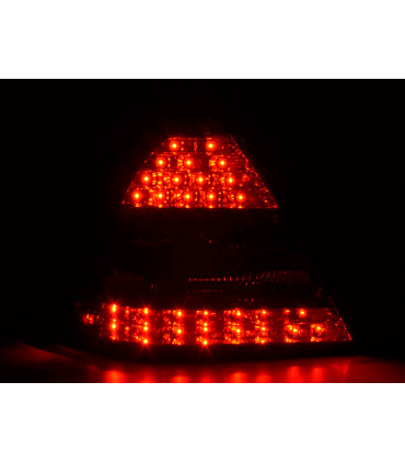 Feux arrières - Kit feux arrière LED Mercedes Classe C W203 Limo 01-04 noir…