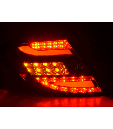 Fanali posteriori - Kit fanale posteriore LED nero Mercedes Classe C tipo W204 07-11…