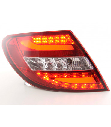 Luci posteriori - Kit luci posteriori a LED Mercedes Classe C tipo W204 2011 - rosse /