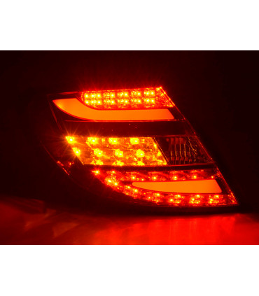 Luci posteriori - Kit luci posteriori a LED Mercedes Classe C tipo W204 2011 - rosse /