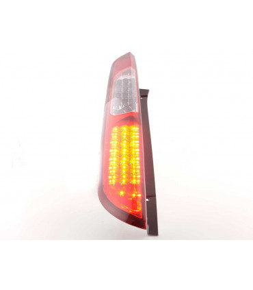 Fanali posteriori - Kit luci posteriori a LED Ford Focus 2 5 porte 04-08 rosso / trasparente…