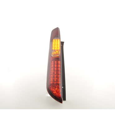 Feux arrières - Kit feux arrières LED Ford Focus 2 5 portes 04-08 rouge / noir…
