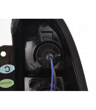 Fanali posteriori - Kit luci posteriori a LED Ford Focus Tournament DNW 98-04 trasparente /