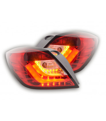 Fanali posteriori - Kit luci posteriori a LED Opel Astra H GTC 04-08 rosso / trasparente…
