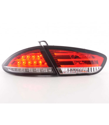 Fanali posteriori - Seat Leon kit luci posteriori a LED tipo 1P 09-12 rosso / trasparente…