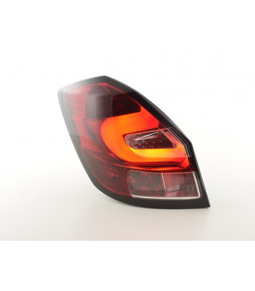 Feux arrières - Feux arrière à LED Skoda Fabia 5 portes à partir de 2007 clair