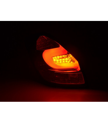 Luci posteriori - Luci posteriori a LED Skoda Fabia 5 porte del 2007 chiare
