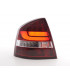 Luci posteriori - Set luci posteriori a LED Skoda Octavia 1Z Limo 05-12 rosso / trasparente…