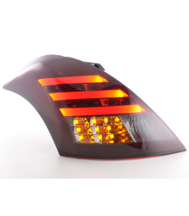 Fanali posteriori - Kit fanali posteriori a LED Suzuki Swift 2011- rosso / nero…