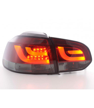 Fanali posteriori - Kit luci posteriori a LED VW Golf 6 tipo 1K 2008-2012 rosso / nero…