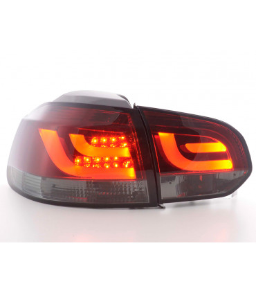 Fanali posteriori - Kit luci posteriori a LED VW Golf 6 tipo 1K 2008-2012 rosso / nero…