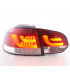 Luci posteriori - Set luci posteriori a LED VW Golf 6 tipo 1K dal 2008 al 2012 rosso /
