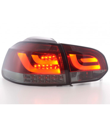 Luci posteriori - Kit luci posteriori a LED VW Golf 6 tipo 1K dal 2008 al 2012 rosso /