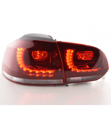 Feux arrières - Kit feux arrières LED VW Golf 6 type 1K 2008-2012 rouge / clair…