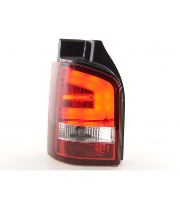 Feux arrières - Jeu de feux arrière LED VW T5 2010- version porte de hayon