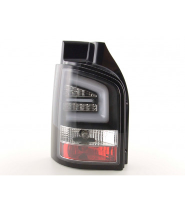 Fanali posteriori - Set di luci posteriori a LED VW T5 2010- versione portellone nero…