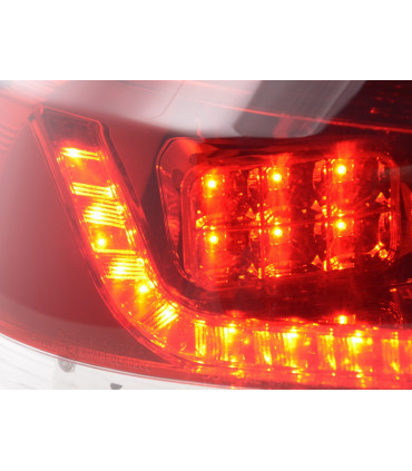 Luci posteriori - Kit luci posteriori a LED VW Golf 6 tipo 1K 2008-2012 trasparente /