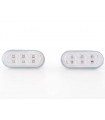 VW Golf 4 Set indicatori di direzione laterali a LED cromati