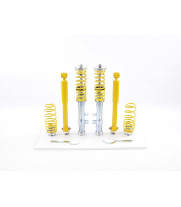 Suspension hélicoïdale - Kit combinés filetés FK suspension sport Citroen C3