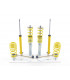 Suspension hélicoïdale - Kit combinés filetés dureté FK VW Golf 5 1K 2003-2008