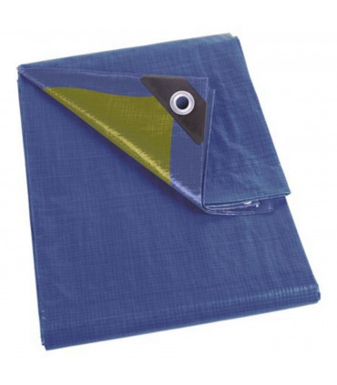 Teloni accessori - Telone - Blu/Cachi - Resistente - 2 x 3 m…