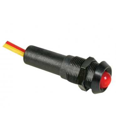 Indicatori per pannelli di controllo lampade miniaturizzati - LUCE LED ROSSA