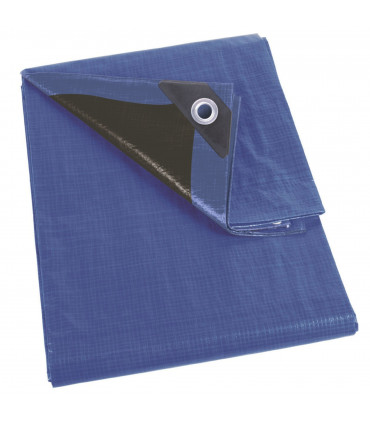 Teli accessori - Telone - Blu/Nero - Molto Resistente - 10 x 12 m…