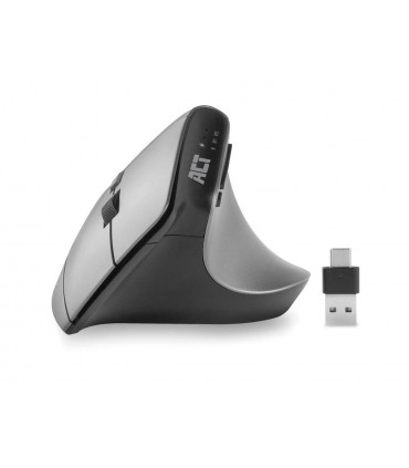 Accessori per computer: mouse ergonomico wireless con Bluetooth e USB-C