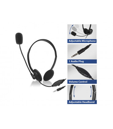 Accessoires informatiques - Casque d'ecoute avec prise audio de 3 5 mm…