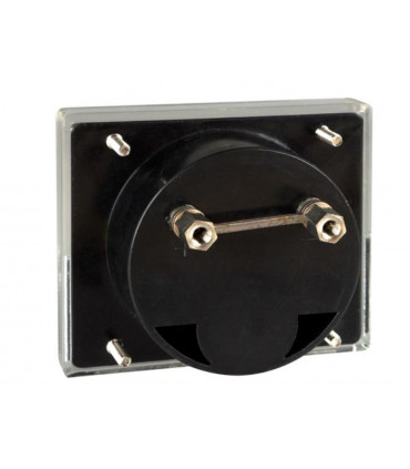 Elettronica - AMPMETRO DA PANNELLO ANALOGICO 15 A CC / 70 x 60 mm…