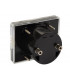 Elettronica - AMPMETRO DA PANNELLO ANALOGICO 3A CC / 70 x 60 mm…