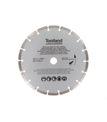 Utensili a filo - DISCO DIAMANTATO - 230 mm - SEGMENTATO…