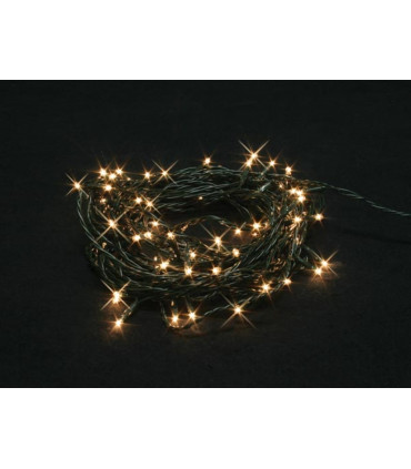 Guirlandes lumineuses - Burstlight LED - 20 m - 220 LED 44 clignotantes - blanc