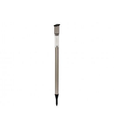 Illuminazione solare - LAMPADA SOLARE PER GIARDINO con base in acciaio inox -