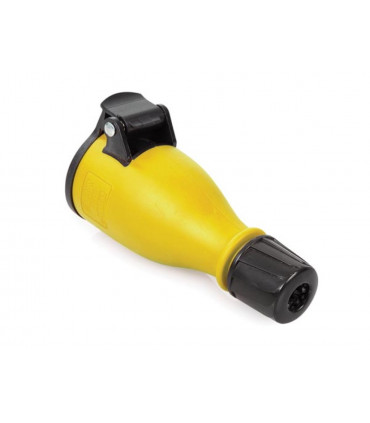 Connettori - SPINA FEMMINA - USO ESTERNO - CON COPERCHIO - IP54 - PRESA