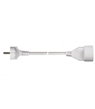 Cavo cavi alimentazione - PROLUNGA - 5 m - BIANCO - 3G1.