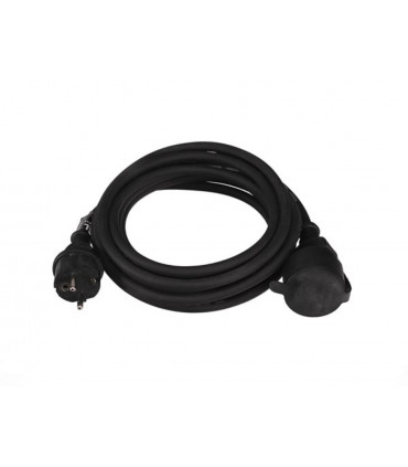 Cavo cavi alimentazione - PROLUNGA IN GOMMA - 5 m - NERO - 3G1.