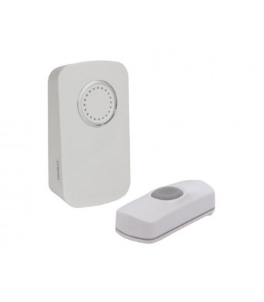 Campanelli per porte - CAMPANELLO WIRELESS A BATTERIA - 1 PULSANTE…