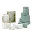 SCATOLA IMPERMEABILE IN ABS - GRIGIO SCURO 64 x 58 x 35 mm…