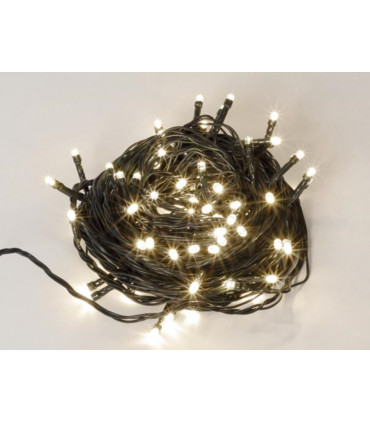 Ghirlande luminose - Luce scintillante a LED - 12 m - 80 lampade bianche -