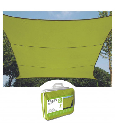 Vele solari - SOLAR SAIL - QUADRATA - 3,6 x 3,6 m - COLORE VERDE LIME…