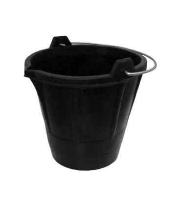 Attrezzi edili - TALIAPLAST - SECCHIO MACON - 12 L - GOMMA - CON