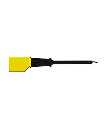 Sonde di misura - PUNTA DI PROVA 4mm PER TAPPO CON RECUPERO POSTERIORE - NERA