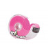 Ruban adhesif serre-cables - Bande velcro - bobine 2m x 2cm - couleur rose fluo…