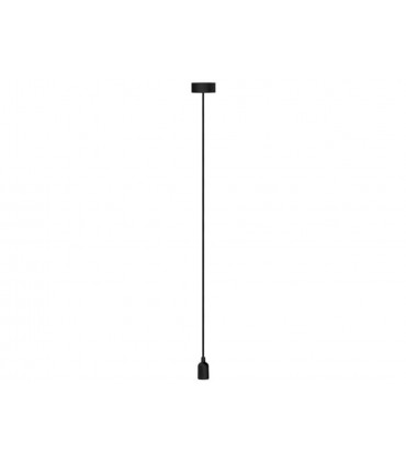 Eclairage decoratif - LUMINAIRE DESIGN A SUSPENSION EN CORDAGE - NOIR…
