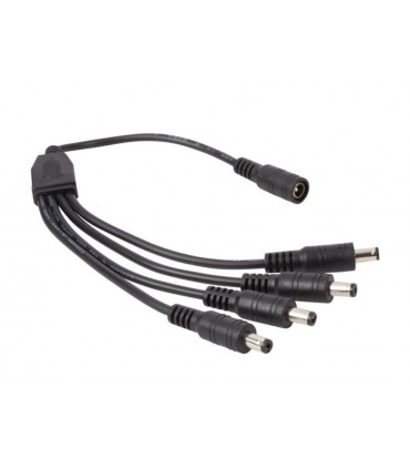 Materiale di montaggio - SPLITTER DC CON 4 CONNETTORI MASCHIO - 1 CONNETTORE
