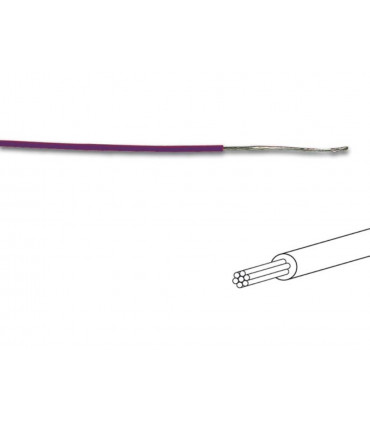 Cables de montage - FIL DE CABLAGE - o 1.4 mm - 0.2 mm - MULTIBRIN - VIOLET…