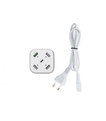 Caricabatterie USB - Stazione USB SMART con 3 x USB 1 x USB Fast Charge QC 3.